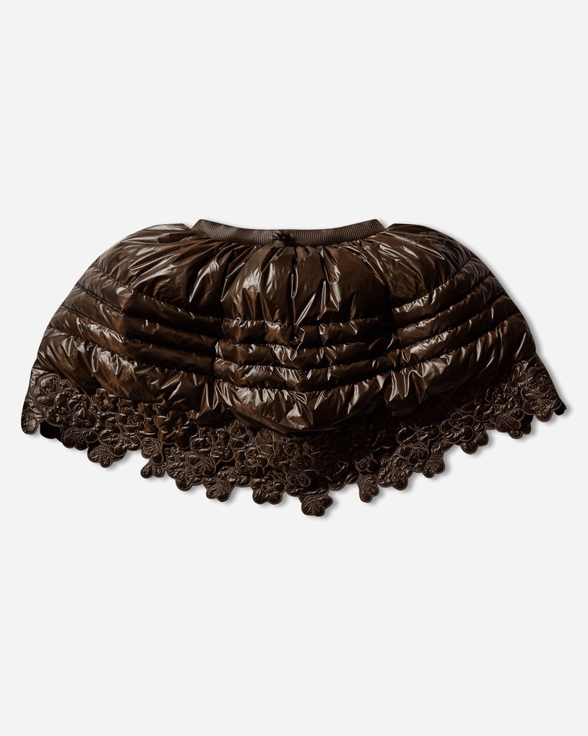 Hame The North Face Cecilie Bahnsen Elena Puffy Down Skirt with Embroidered Hem Ruskea | NF0A8FFD2451 NF245