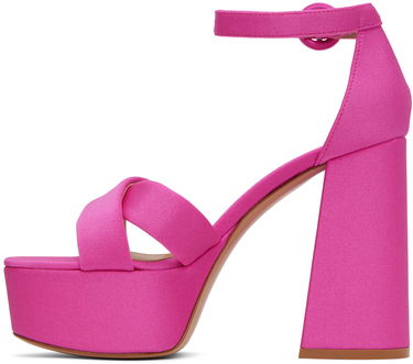 Tennarit ja kengät Gianvito Rossi Sheridan Heeled Platform Sandals Vaaleanpunainen | G61418.70RIC.LYC, 2
