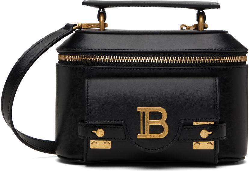 Käsilaukku Balmain Balmain B-Buzz Vanity Bag Musta | EN1BH952LSLX