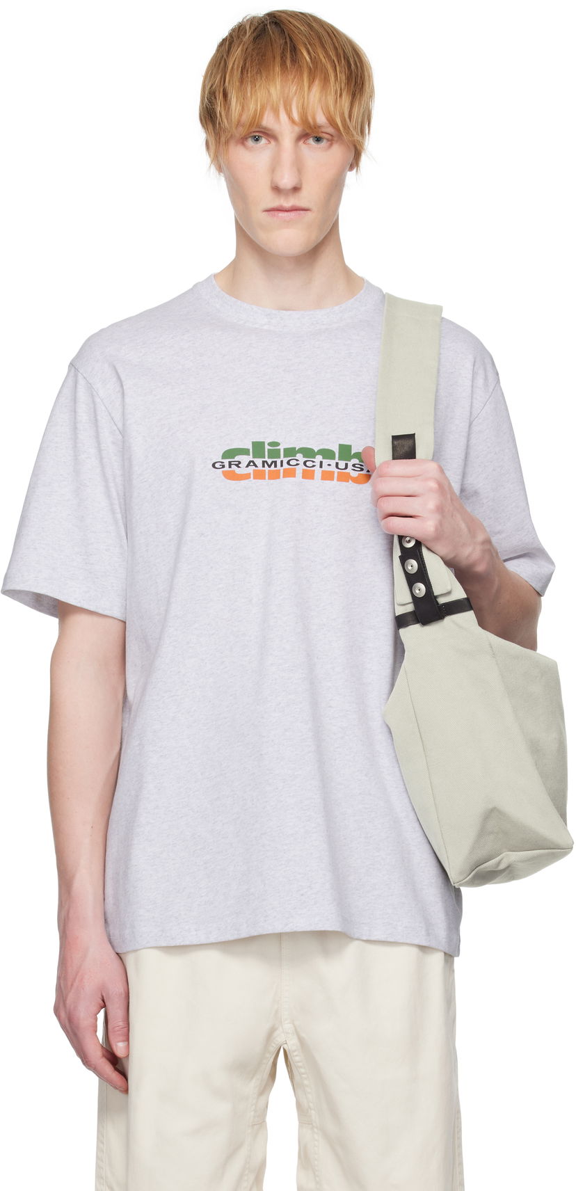T-paita GRAMICCI Gramicci Climb T-Shirt Harmaa | G5SU-T163