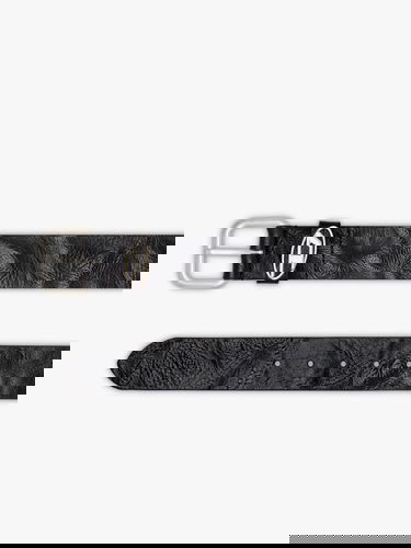 Vyöt Diesel Textured Leather Belt Diesel Musta | X10314PS681T8013, 1