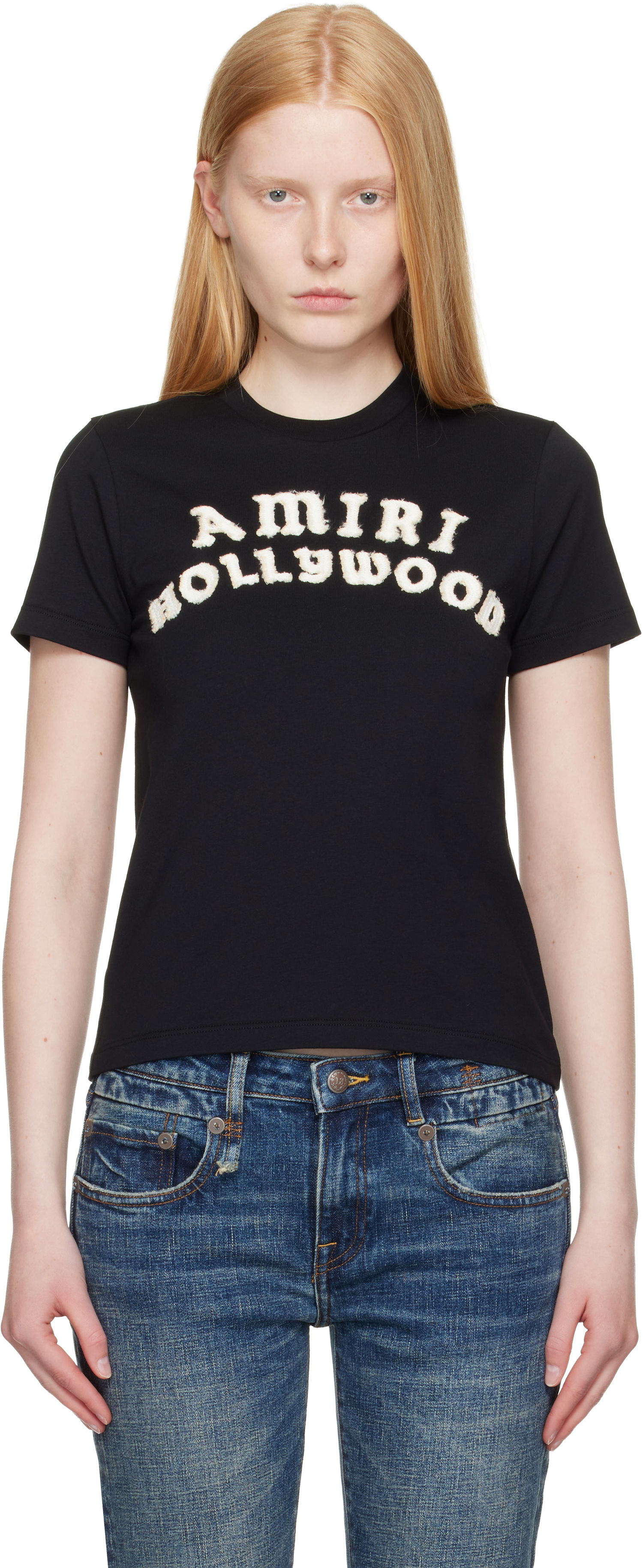 T-paita AMIRI Amiri Hollywood T-Shirt Musta | AWJYTE1062, 0