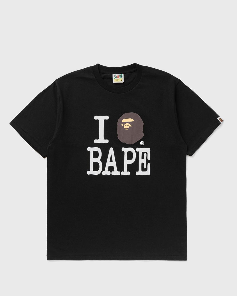 T-paita BAPE I LOVE BAPE TEE XXL Musta | 001TEK801043MBLK