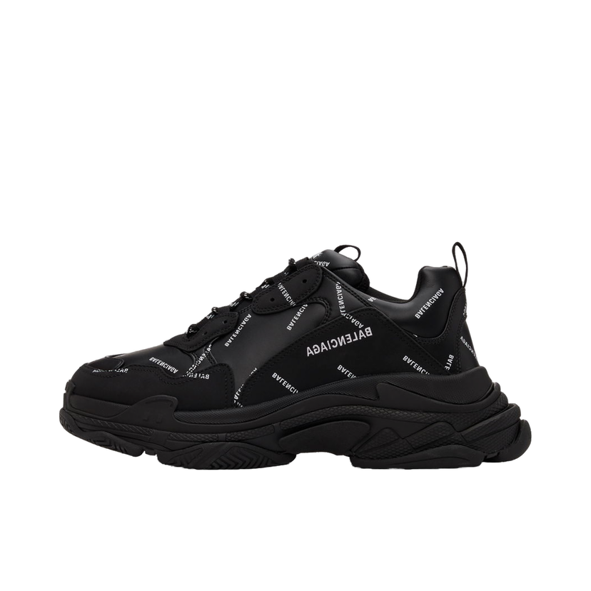 Tennarit ja kengät Balenciaga Triple S  Logo  Sneakers "Black" Musta | 536737-W2FA1-1090