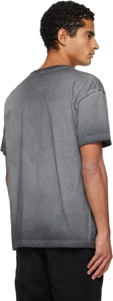 T-paita Diesel Faded Crewneck T-shirt with Eagle Print Harmaa | A19373-0DLBW-93R, 2