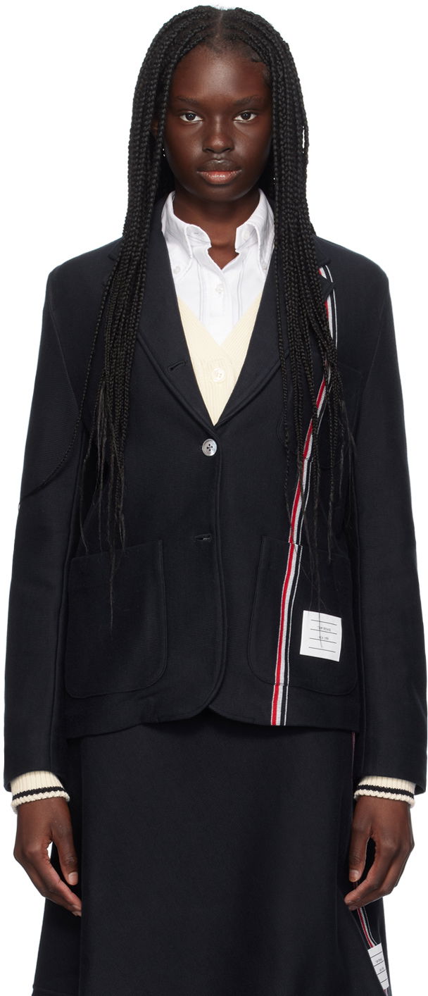 Takki Thom Browne Classic Single-Breasted Blazer Musta | FJT331A-J0139