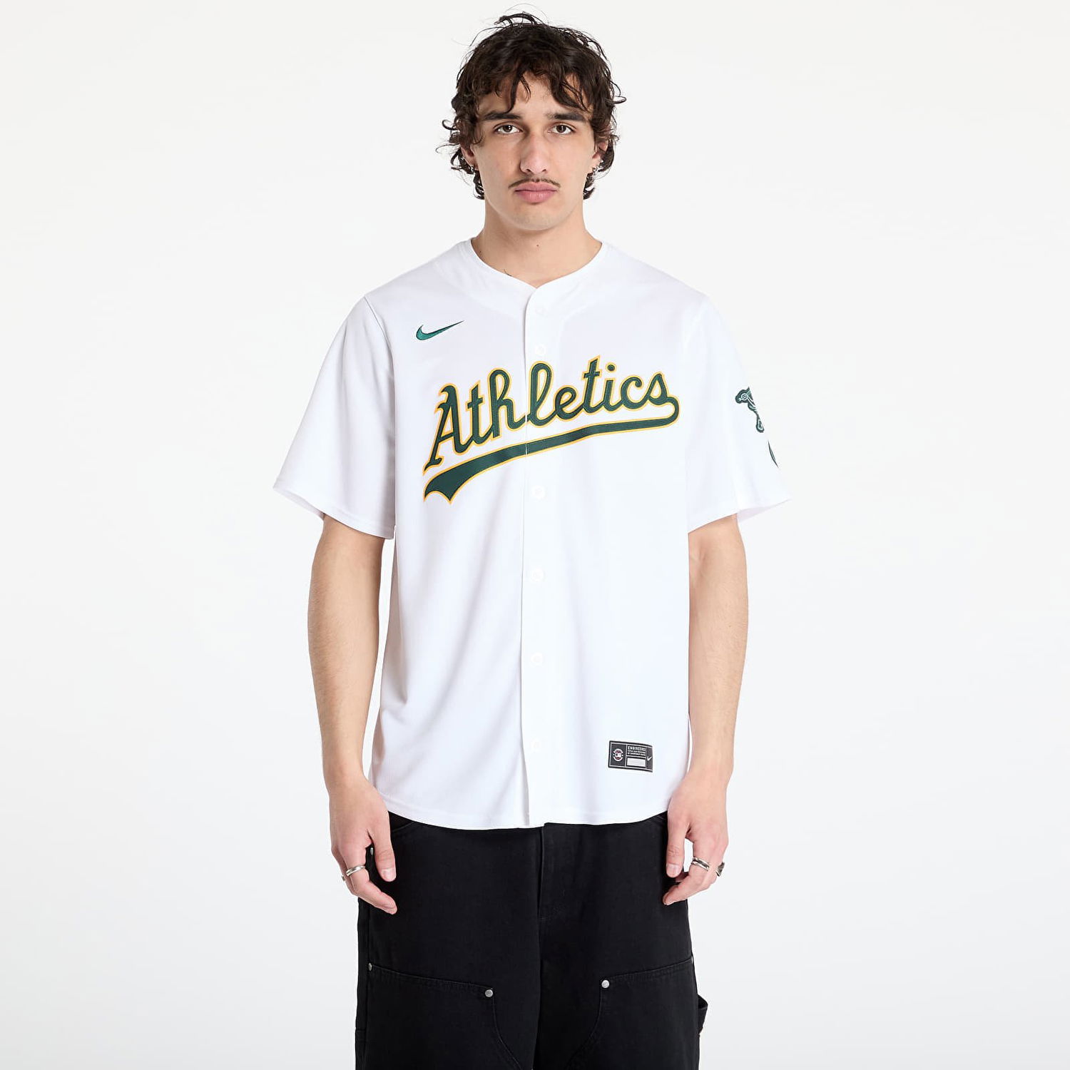 Jersey Nike Nike Oakland Athletics MLB Limited Home Jersey Valkoinen | LM25-FZHO-FZ-1U2, 0