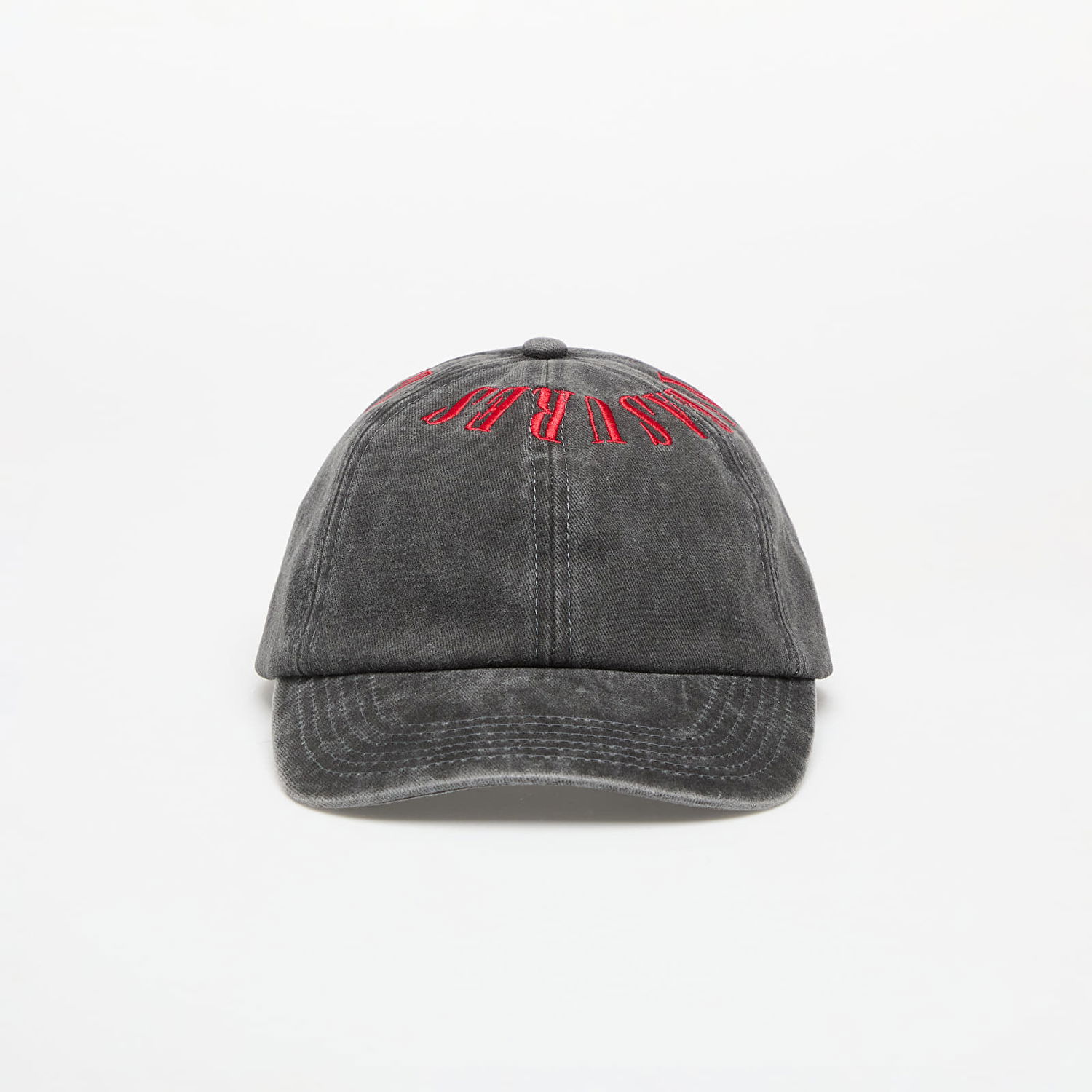Korkki Pleasures PLEASURES Onyx Crown Washed Cap Harmaa | P25SP077 BLACK, 0