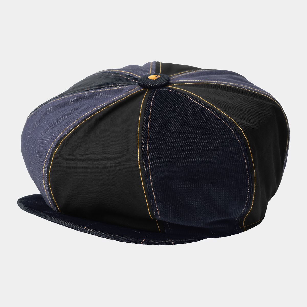 Korkki Carhartt WIP Nicholas Daley ND Ocean Cavern Paneled Mixed Fabric Baker Boy Cap Monivärinen | I034906_2, 0