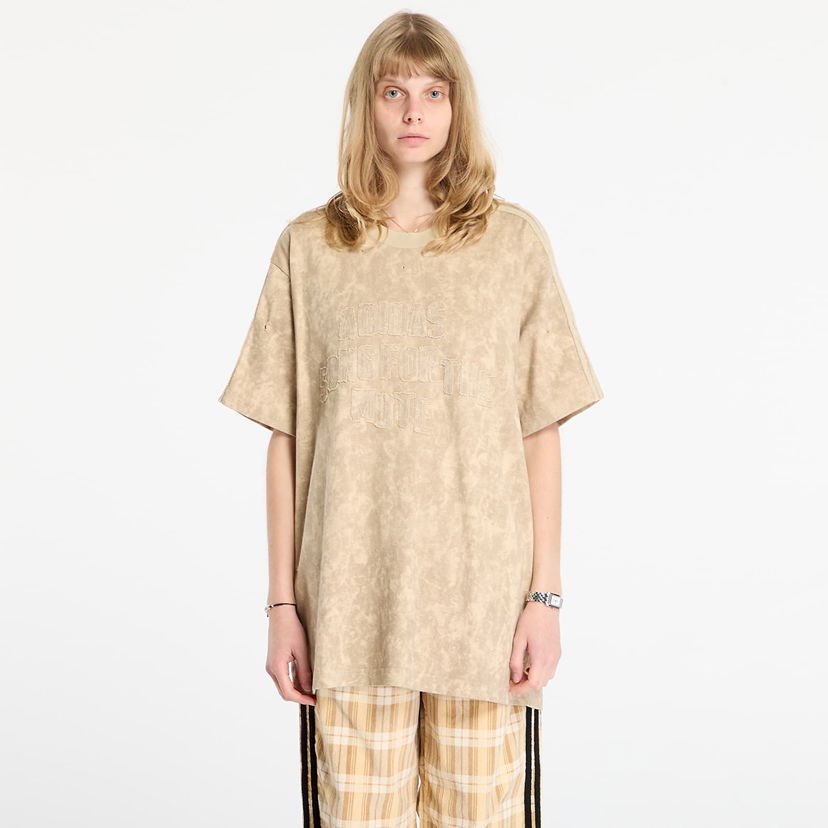 T-paita adidas Originals Short Sleeve T-Shirt x SONG FOR THE MUTE Beige | KC2753