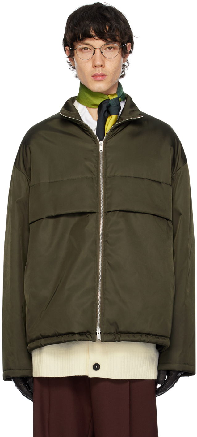 Takki Jil Sander Insulated Jacket Vihreä | J22BN0197_J70147