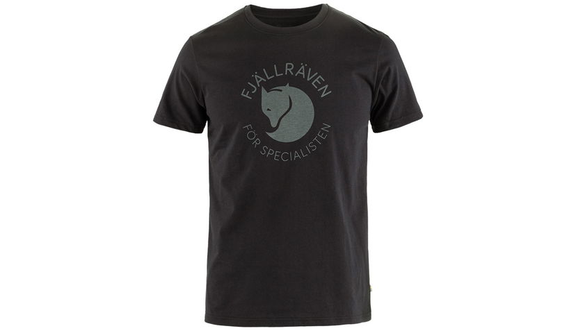 T-paita FJÄLLRÄVEN Fox T-Shirt Musta | F87052-550