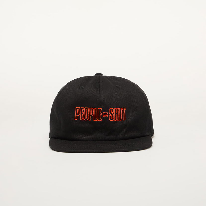 Korkki Pleasures PLEASURES x Slipknot People Snapback Cap Musta | P25SK020 BLACK