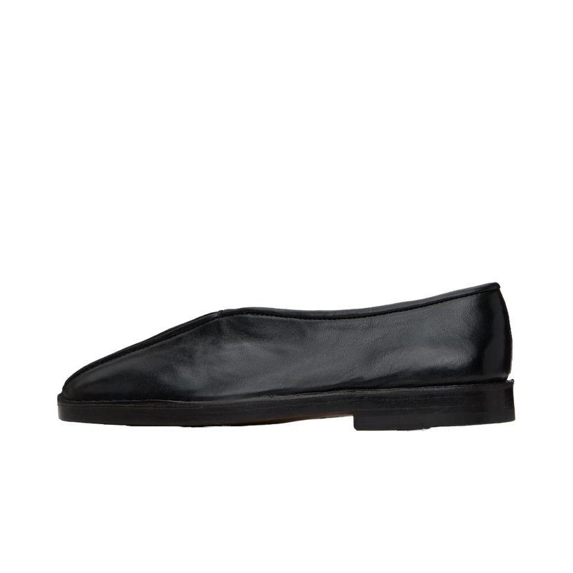 Tennarit ja kengät LEMAIRE Flat Piped Slippers Musta | FO0007 LL0023