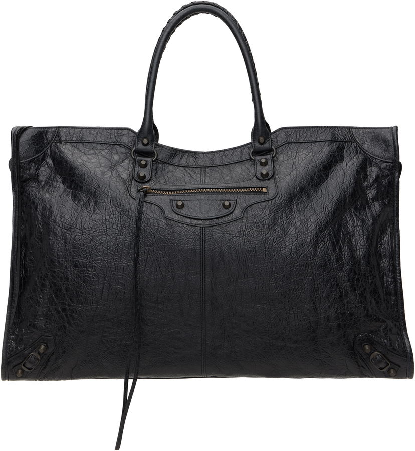 Kangaskassi Balenciaga Balenciaga 'Le City' Travel Bag Musta | 8103642ABEK