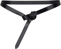 Kirka Leather Knot Tie Belt
