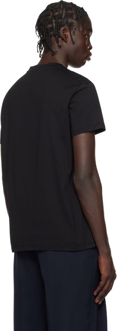 T-paita Balmain Vintage Gel Logo T-Shirt Musta | EH1EF000GD84, 2