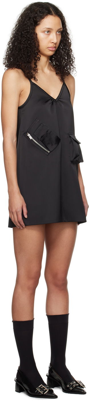 Mekko We11done We11done Pocket Minidress Musta | WD-OP0-24-149-W-BK, 1