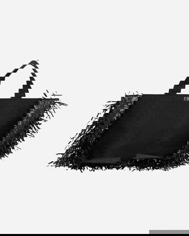 Kangaskassi UNDERCOVER Fringe Tote Bag Musta | UC2D1B12-2 BLACK, 4