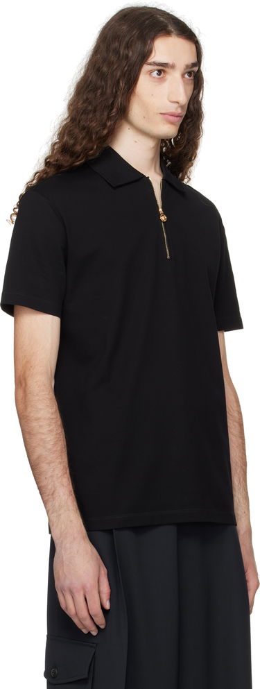 Poolopaita Versace Versace Medusa Zip Polo Musta | 1018848_1A13492, 1