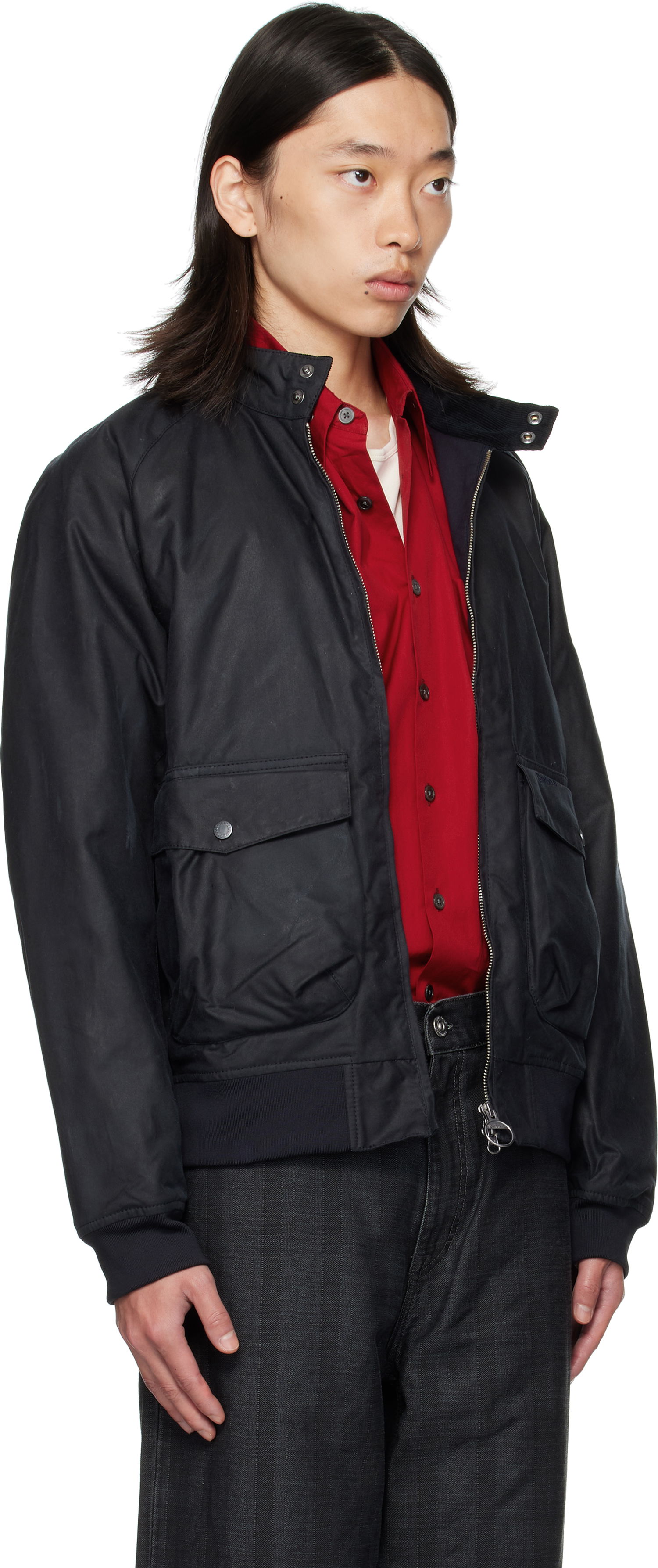 Takki Barbour Barbour Modern Royston Waxed Jacket Musta | MWX2485NY92, 1