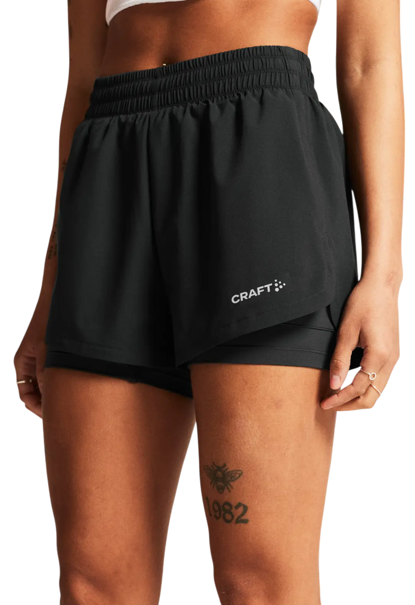 Shortsit Craft Adv Essence 2in1 Shorts Musta | 1915946-999000