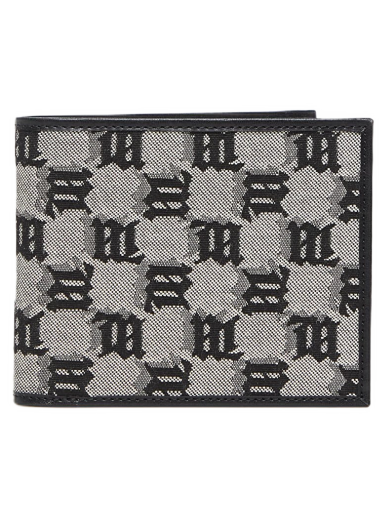 Lompakko MISBHV Jacquard Wallet Monogram Musta | 3121A202