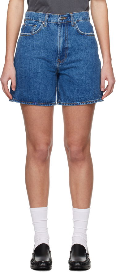 Shortsit Anine Bing ANINE BING Kat Denim Shorts Sininen | A-05-10677-WHD6, 0