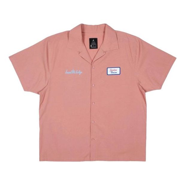 Paita Jordan Jordan Union LA Embroidered Logo Shirt Vaaleanpunainen | CV1356-685