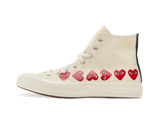Lifestyle Converse Comme des Garcons PLAY x Chuck 70 Beige | 162972C