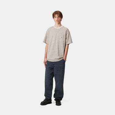 Housut Carhartt WIP Carhartt WIP Simple Pant Tummansininen | I035643_23, 2