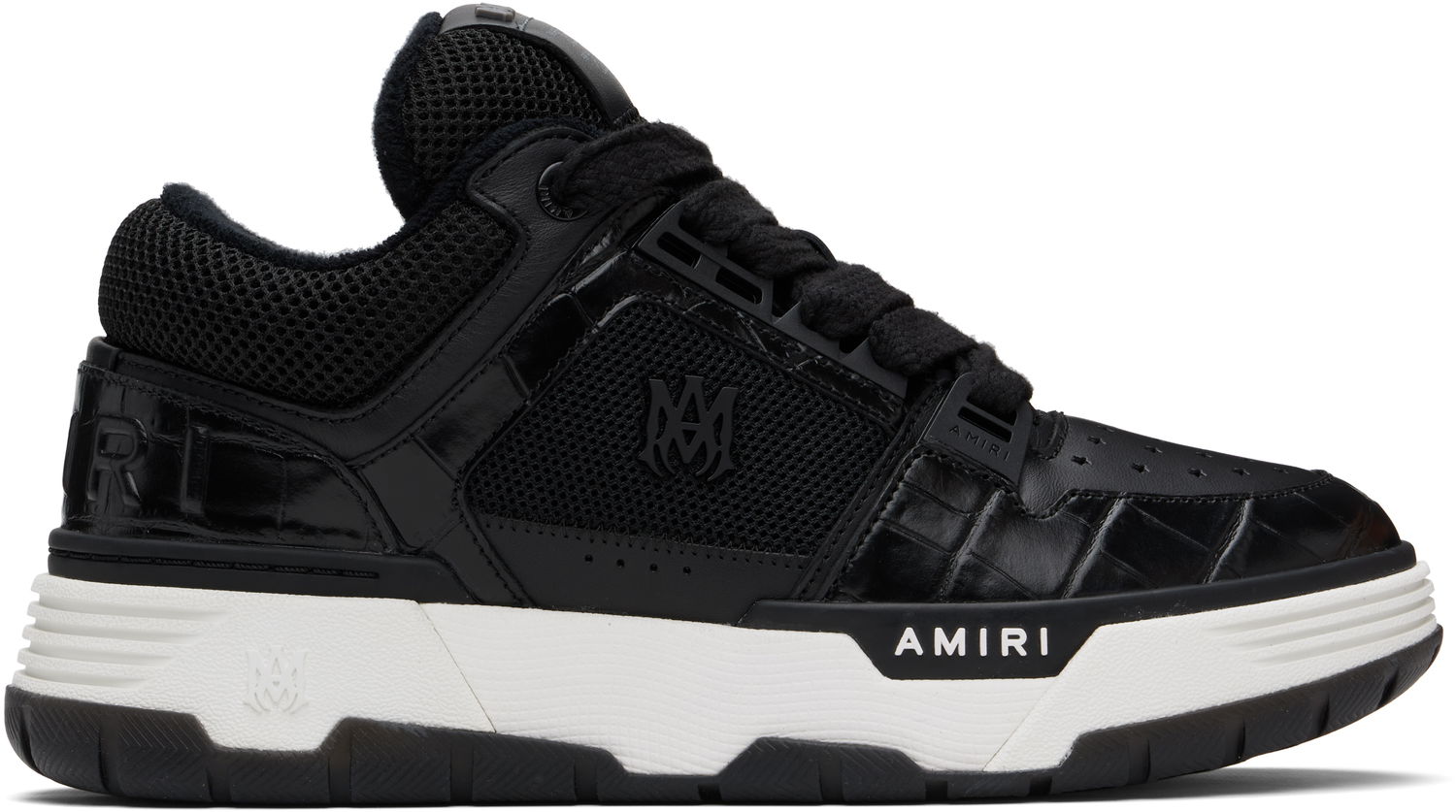Tennarit ja kengät AMIRI AMIRI Croc Debossed MA-1 Musta | AMFOSR1172, 0