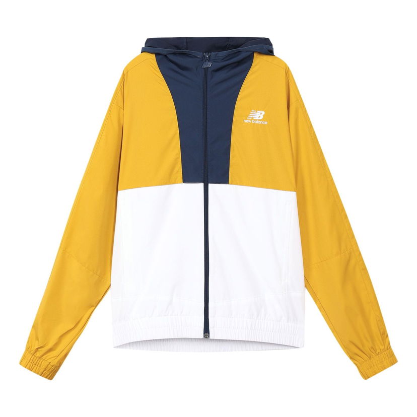 Tuulitakki New Balance Sport Hoodie Keltainen | AMJ01502-VGL