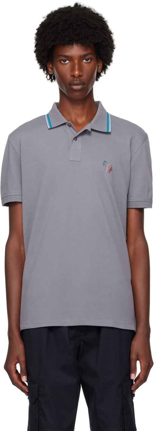 Poolopaita Paul Smith PS Paul Smith Zebra Polo Harmaa | M2R-151LE-N21511-74