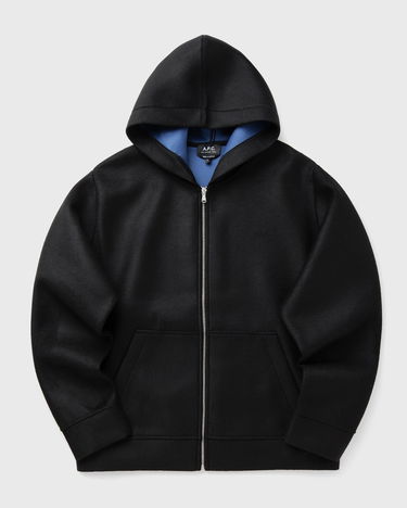Huppari A.P.C. A.P.C. Alvin Zip-Up Hoodie Musta | PSAFU-M27993-LZZ, 2
