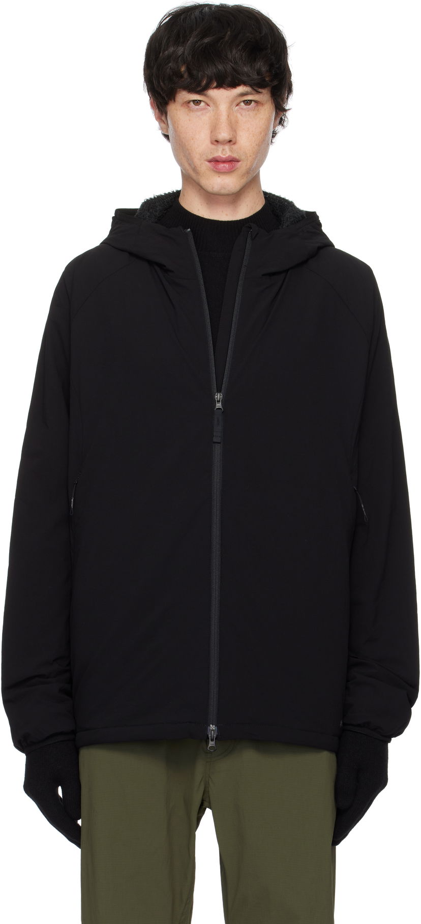 Parka Snow Peak Breathable Insulated Jacket Musta | JK-24AU005