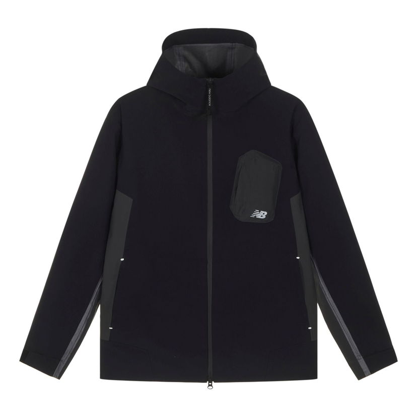 Tuulitakki New Balance Pocket Jacket by LiangDong Musta | NAE17121-BK