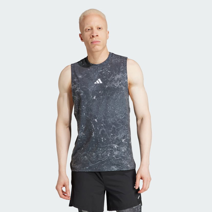 Tankkitoppi adidas Performance Power Workout Top Harmaa | IK9684