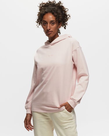 Huppari New Balance Athletics Linear Hoodie Vaaleanpunainen | WT33555-OUK, 1