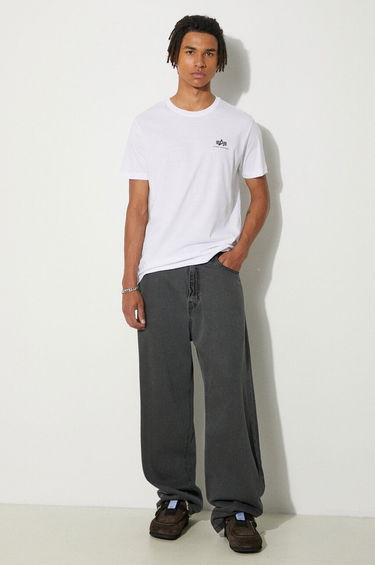 T-paita Alpha Industries Backprint T-Shirt With Print Valkoinen | 128507.09, 1