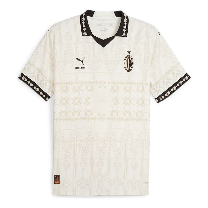 Jersey Puma PLEASURES x AC Milan Football Jersey Valkoinen | 776062-02