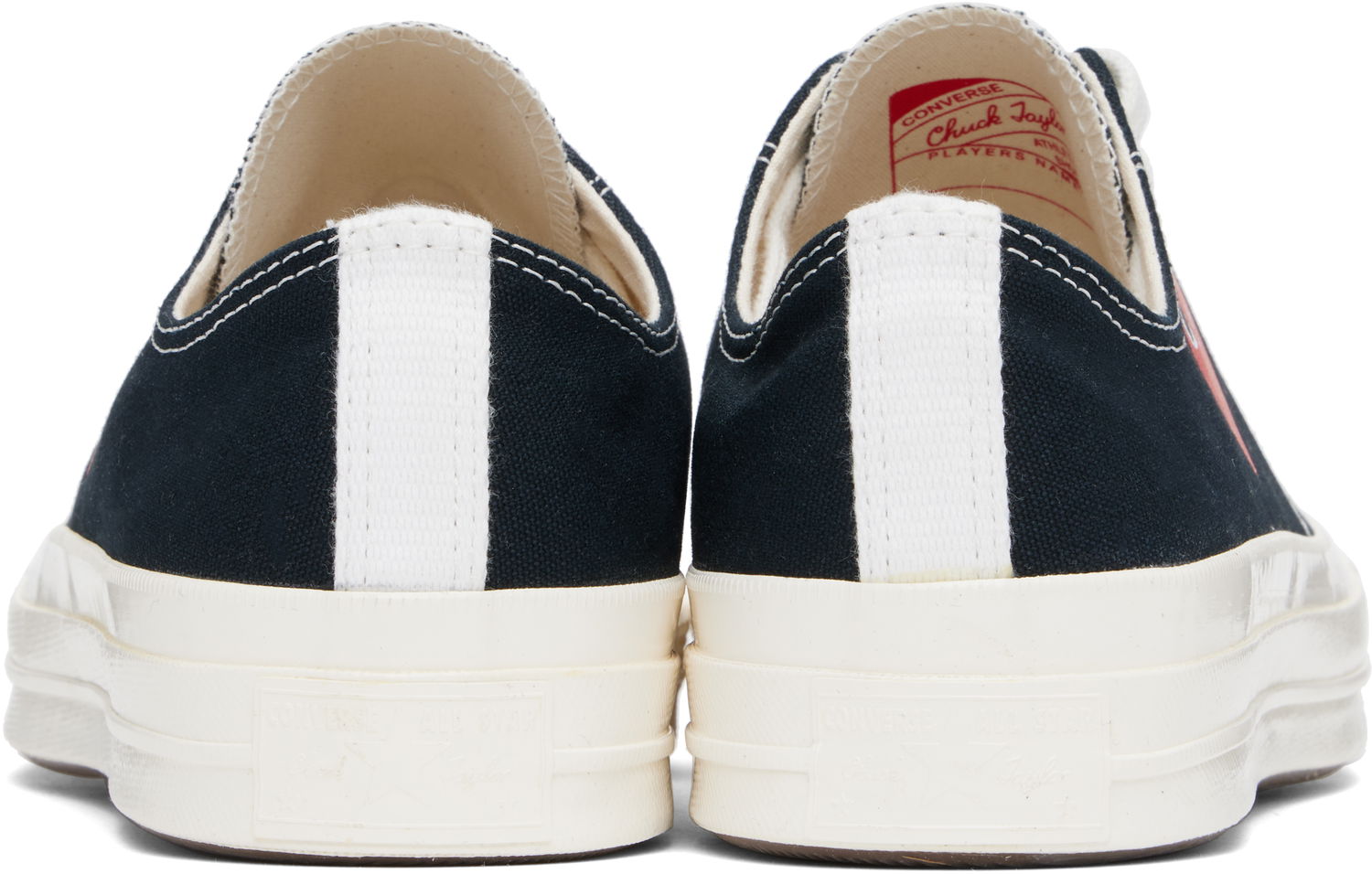 Vaatteet Comme des Garçons COMME des GARÇONS PLAY Chuck 70 OG Single Heart Tummansininen | AZ-K128-001, 1