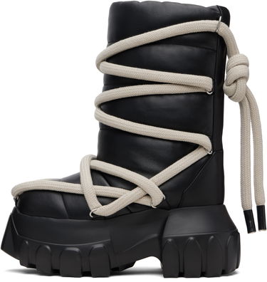 Tennarit ja kengät Rick Owens Rick Owens Concordians Lunar Mega Tractor Boots Musta | RU02E1862 LLPPW3, 2
