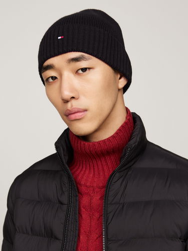 Pipo Tommy Hilfiger Beanie Musta | AM0AM12796BDS, 2