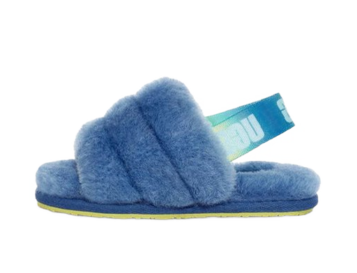 Tennarit ja kengät UGG Fluff Yeah Slide Mystic Blue Sininen | 1120032T-MBGT