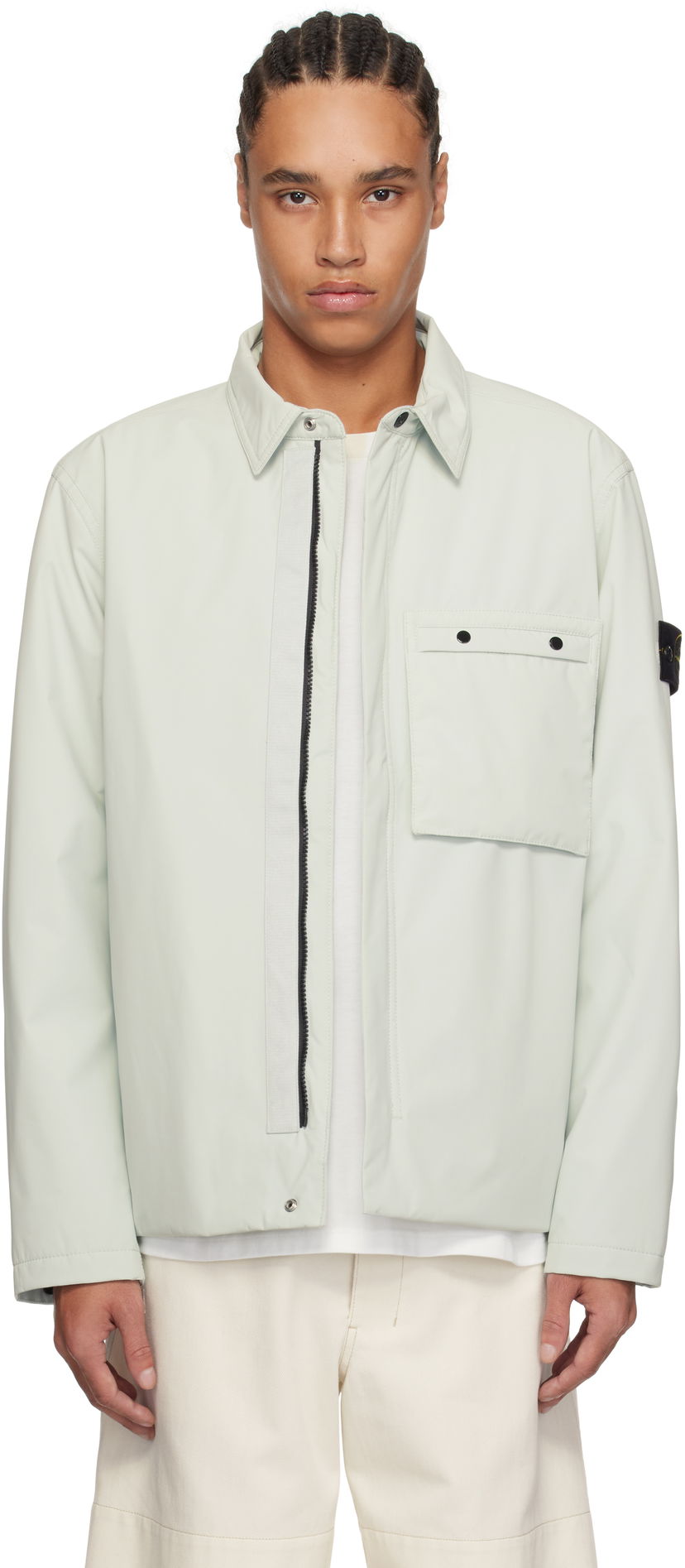 Paita Stone Island Stone Island Soft Shell-R PrimaLoft Insulated Jacket Vihreä | K1S15 4100011 S0A27