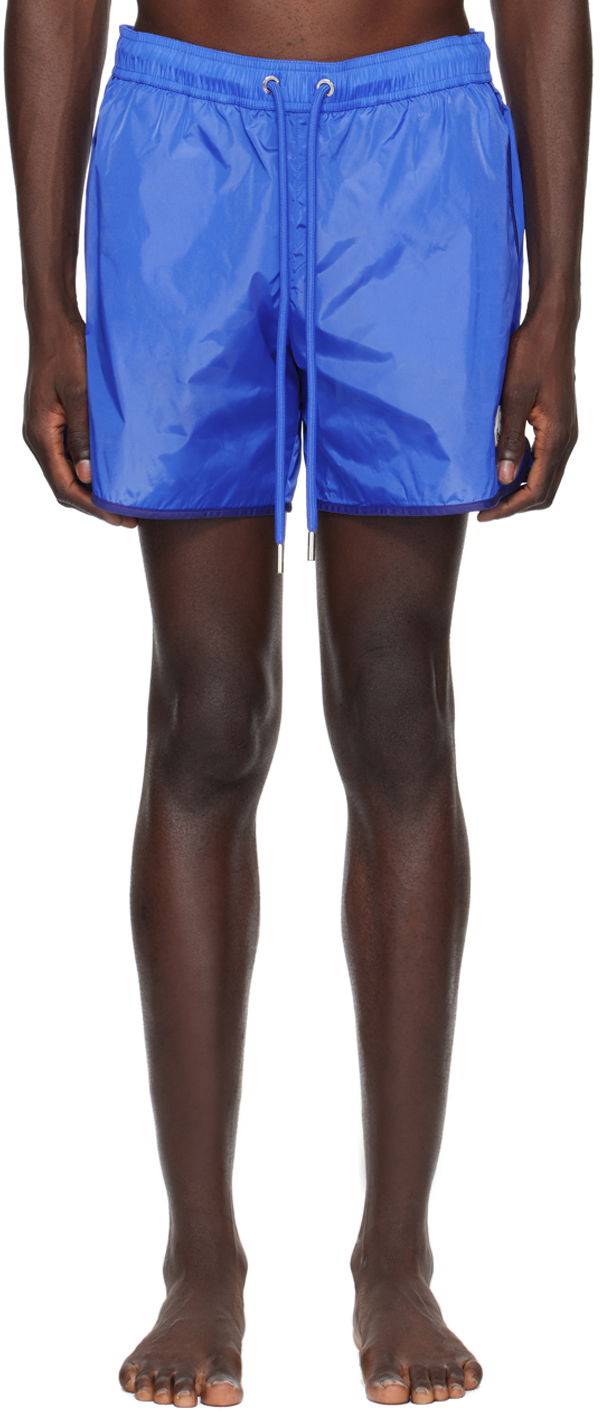 Uimapuvut Moncler Patch Swim Shorts Sininen | J10912C0000853326