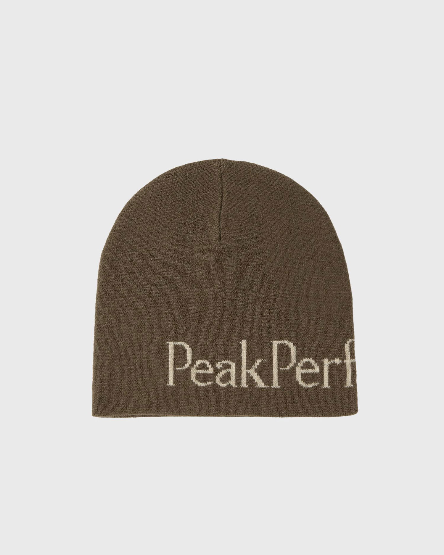 Pipo Peak Performance Knit Beanie Ruskea | G79781290, 0