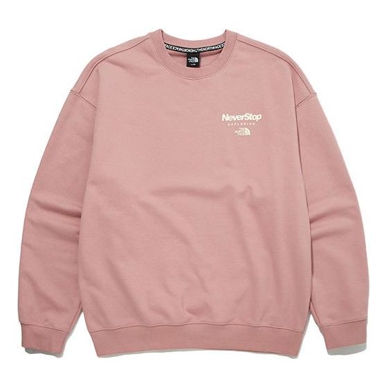 Villapaita The North Face Logo Sweater Vaaleanpunainen | NM5MM51C
