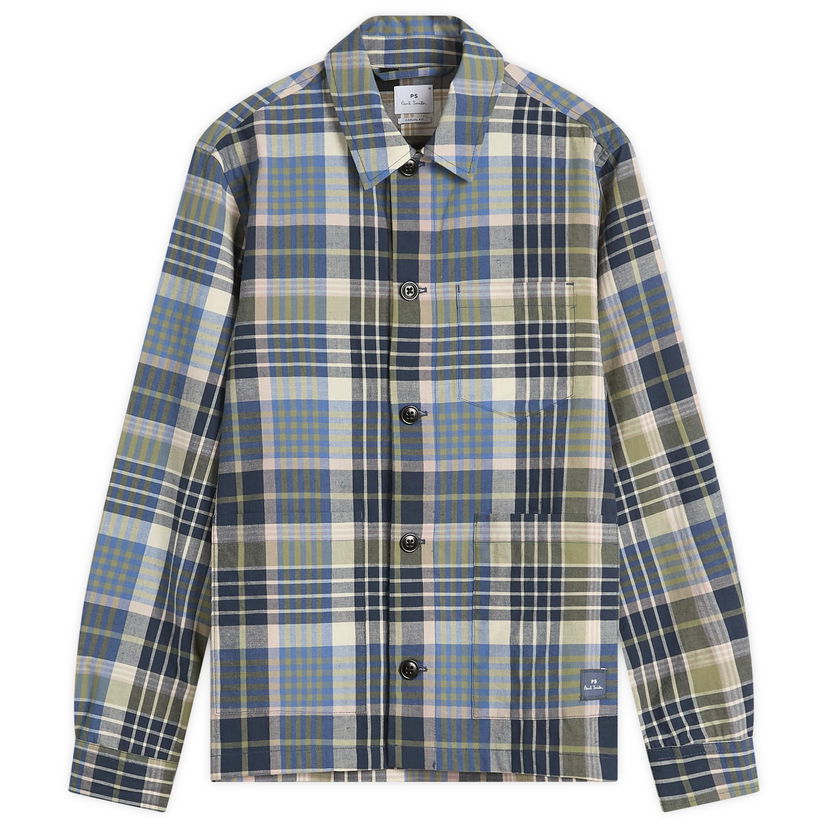 Paita Paul Smith Paul Smith Madras Check Overshirt, Size Large Monivärinen | M2R-757Y-P22353-46